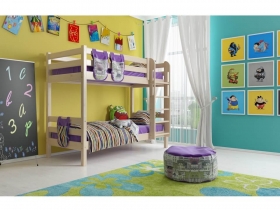 Детская кровать Соня двухъярусная с прямой лестницей Вариант 9