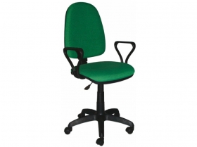 Кресло офисное Престиж Люкс gtpPN S34 ткань зеленая