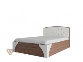 Кровать двухспальная 1400 Лагуна-7 с пуговицами